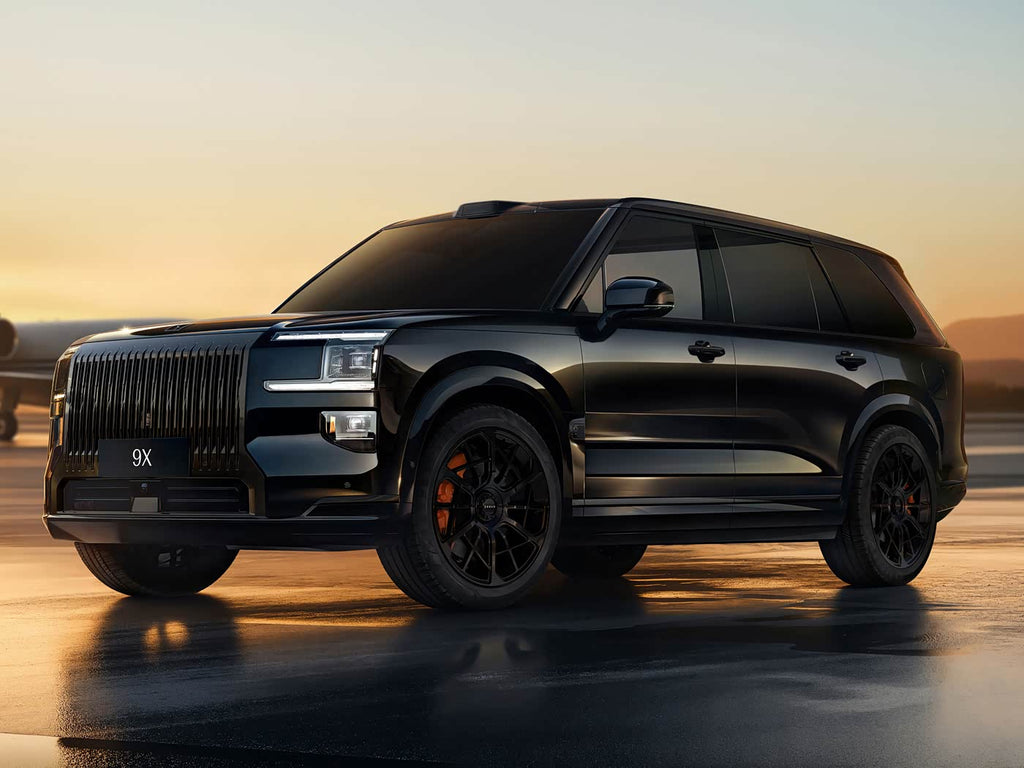 ZEEKR 9X 2025 Obsidian Black Edition | 70kWh 1030kW PHEV SUV — FOB Nansha Export